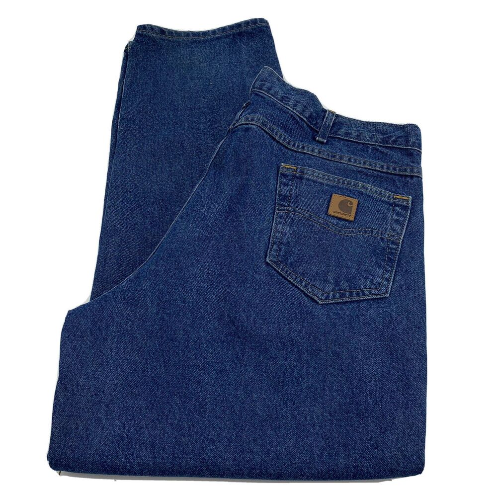 Carhartt Traditional Fit Work Wear Casual Denim Jeans 40 x 32 Mens